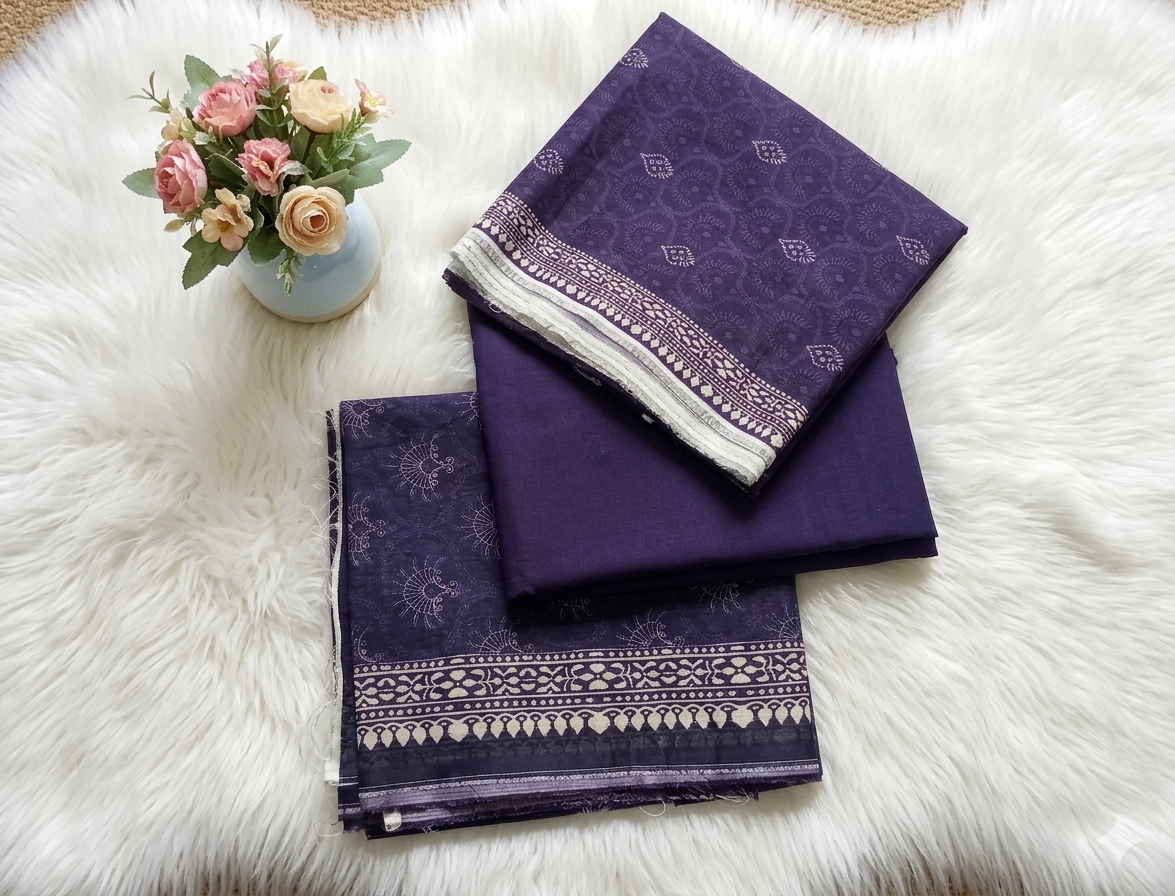 3-Piece Unstitched Summer Lawn
