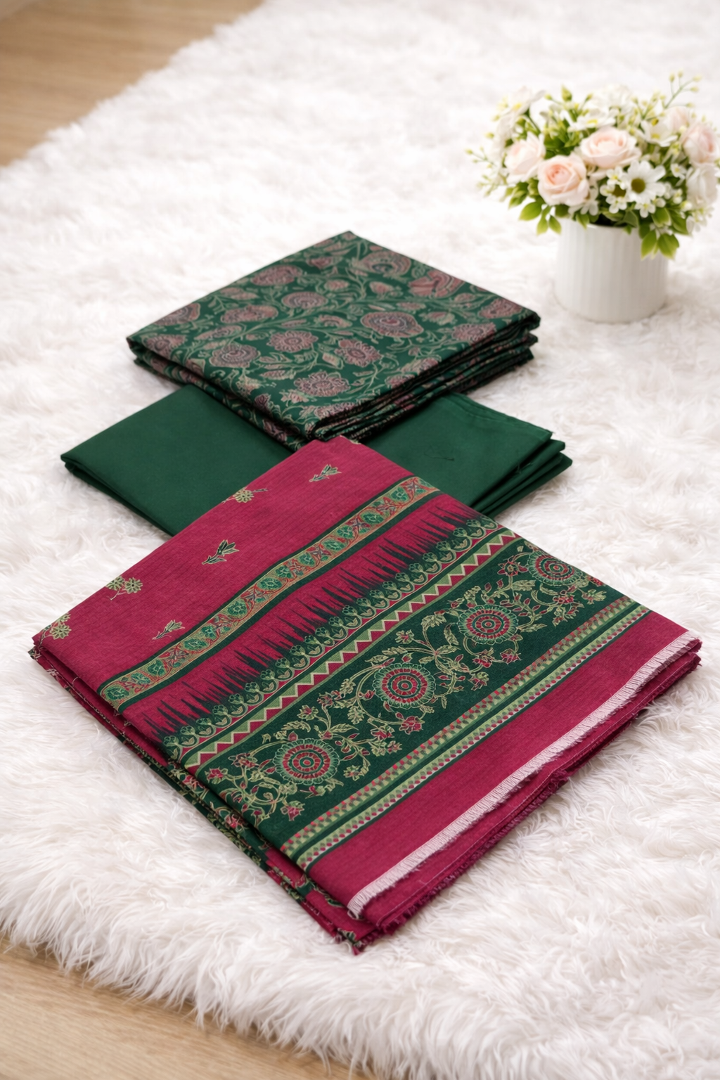 3-Piece Unstitched Summer Lawn