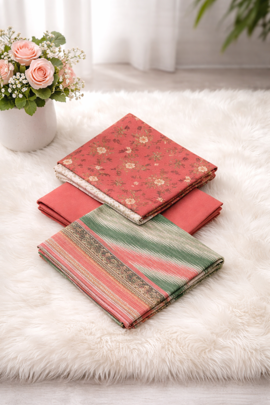 3-Piece Unstitched Summer Lawn